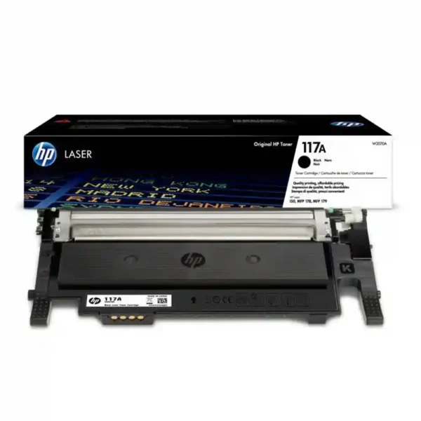 HP 117A Black Original LaserJet Toner Cartridge (W2070A)