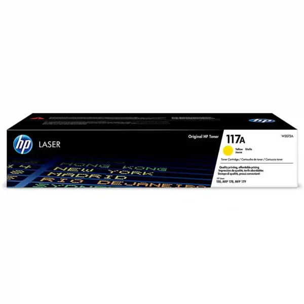 HP 117A Color Original LaserJet Toner Cartridges (Cyan, Magenta, Yellow)