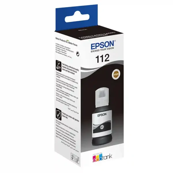 Epson 112 Black Ink Bottle