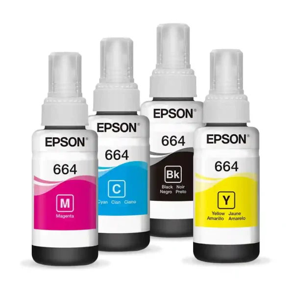 Epson 664 Color Ink Bottles