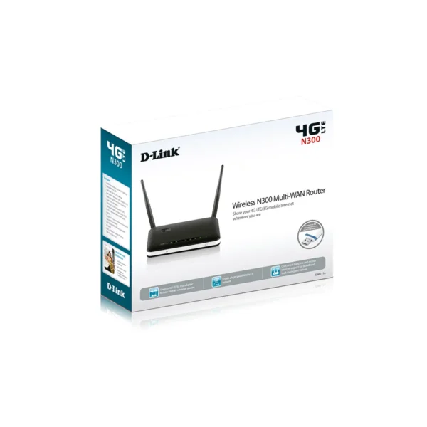 D-Link DWR-116 Wireless Modem Router (3G/4G)