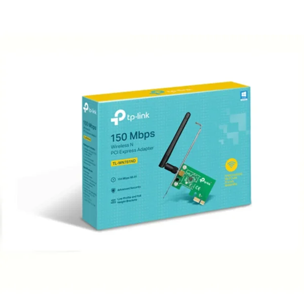 TP-Link WN781ND PCI Express Wireless Adapter (150Mbps)